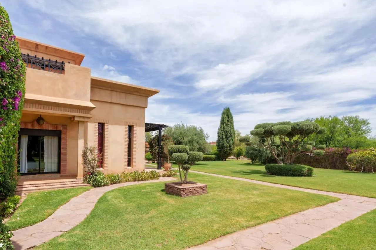 Golf Mansion With Atlas Mountain View Marrakesh Villa