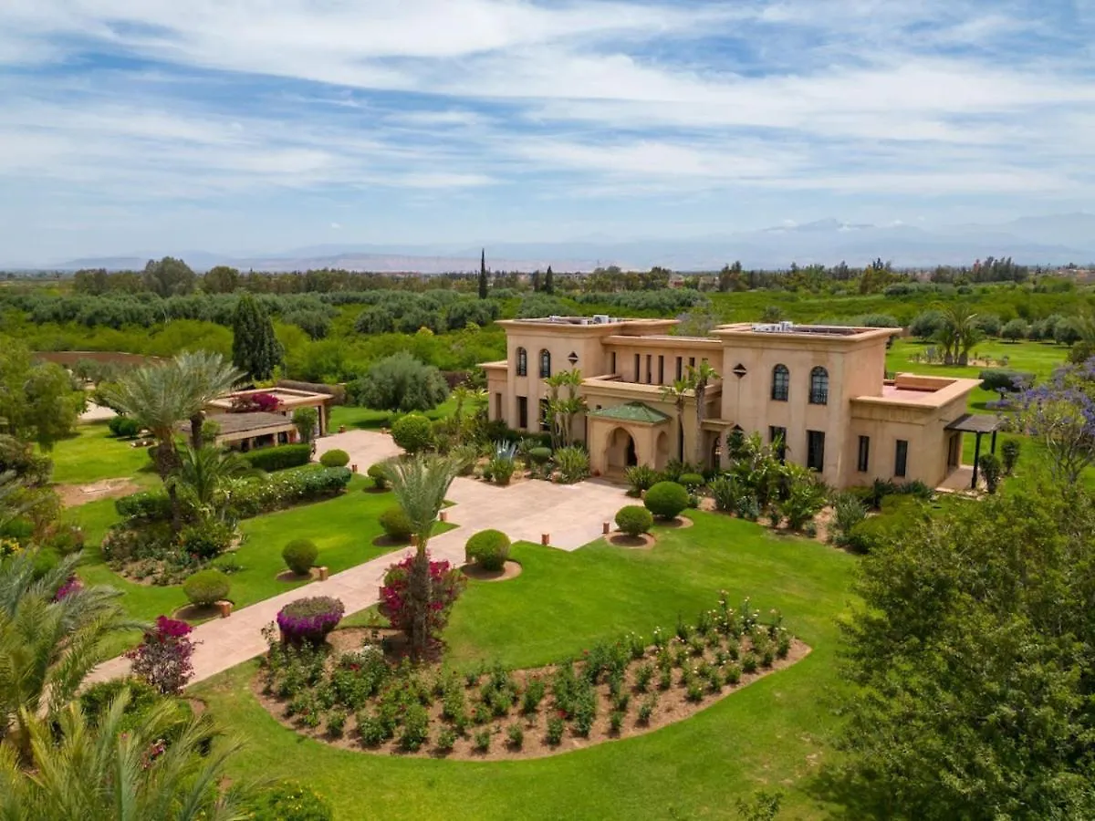 Golf Mansion With Atlas Mountain View Marrakesh Morocco