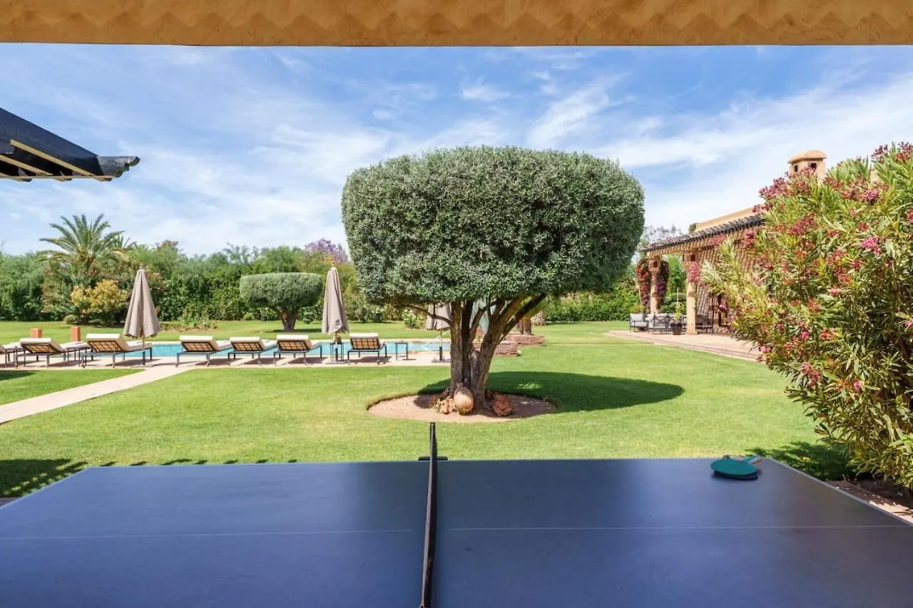 Golf Mansion With Atlas Mountain View Marrakesh Villa