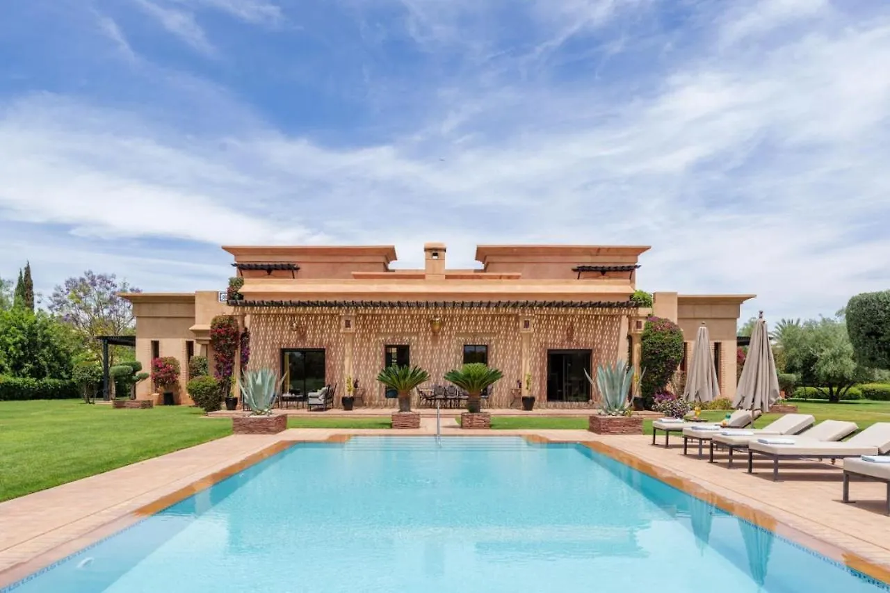 Golf Mansion With Atlas Mountain View Marrakesh