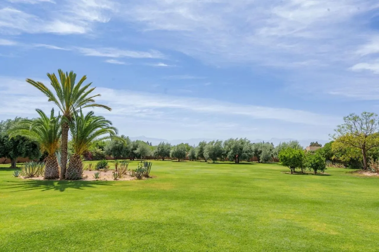 Golf Mansion With Atlas Mountain View Marrakesh Morocco
